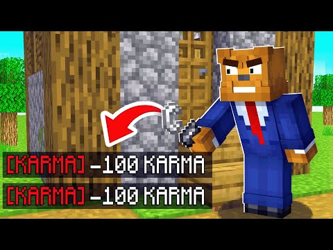Minecraft BUT We Have KARMA