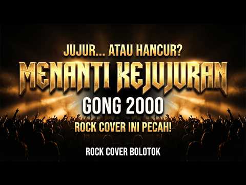 MENANTI KEJUJURAN – GONG 2000 | ROCK COVER BOLOTOK