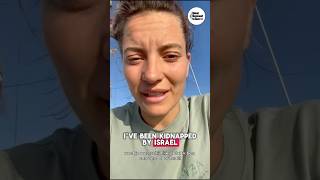 ⛵"This is what I'm most afraid of.. 💔 #shorts #palestinian #globalsumudflotilla #alleyesonflotilla