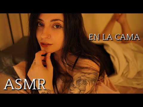 ASMR EN LA CAMA CONTIGO 💖​ Acogedora Atención Personal