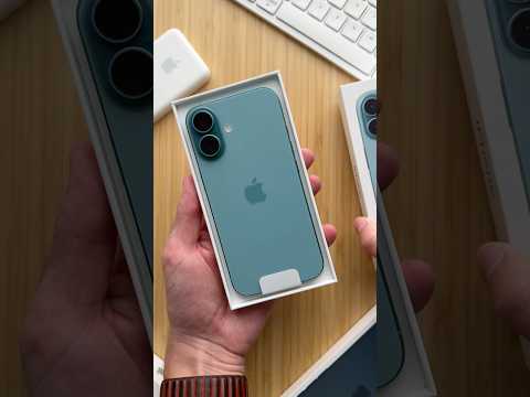iPhone 16 Unboxing! Teal🔥😮‍💨