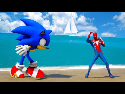 GTA 5 SUPERHEROES GAME ANIMATION COMPILATION 3%