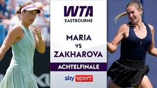 Maria 🇩🇪 - Zakharova - Achtelfinale | Lexus Eastbourne Open 2026 | Highlights - Sky Sport Tennis