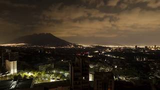 Timelapse Apagón Monterrey -  10 de Septiembre 2017