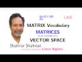Matrix Concepts and Operations