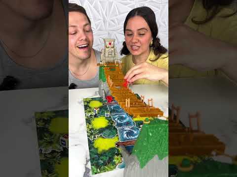 Forbidden Bridge boardgame from 1992 #Boardgames #classicgame #Games #Couple