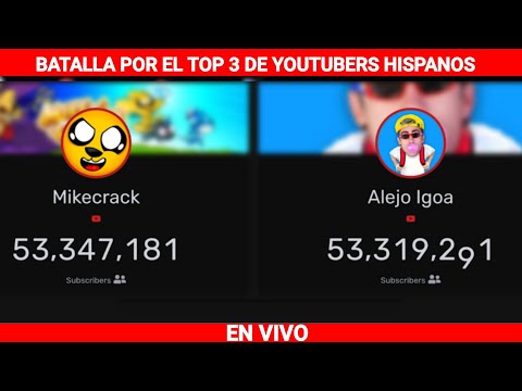 🔴 ALEJO IGOA VS MIKECRACK - SUSCRIPTORES EN VIVO 🔴