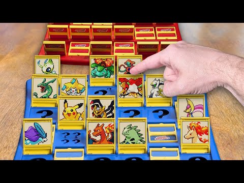 We played Guess Who with Pokémon