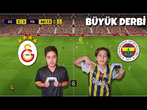 ABİMLE PES 2025 KAPIŞMASI !! (BÜYÜK DERBİ) ⚽️