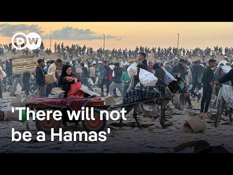 YouTube video thumbnail: Israeli PM Netanyahu Rules out Ceasefire Deal That Allows Hamas in Gaza
