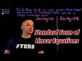 Finding X & Y Intercepts and Slope Intercept Form