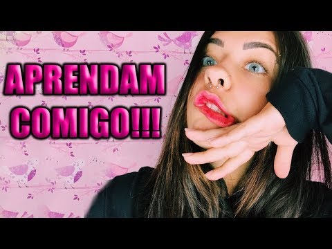 COMO DEIXAR A BOCA VERMELHINHA E A LÍNGUA TAMBÉM!