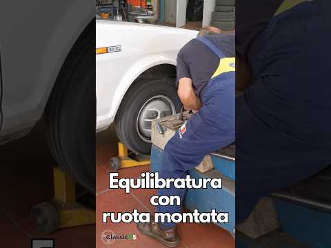 Il volante trema? La causa non è solo la gomma - 👉 Equilibratura a ruota montata - Fiat Ritmo