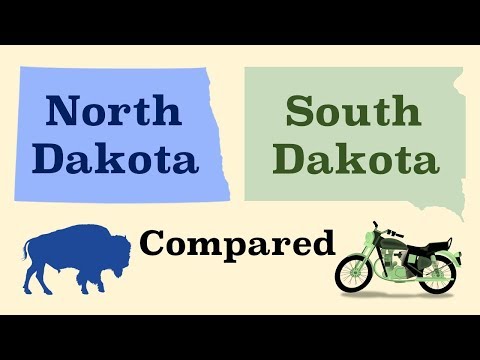 YouTube video thumbnail: North Dakota and South Dakota Compared
