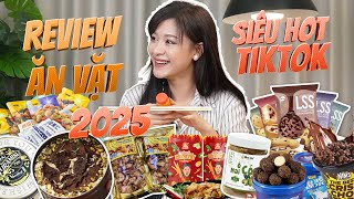 Chị Châu Review Đồ Ăn Vặt Hot Tiktok: Chân Gà Tê Cay, Sô Cô La Đập và món đặc biệt chính là...
