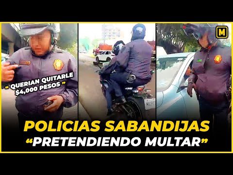 Policías de CDMX amagan con MULTAR a foráneos con $4,000 pesos