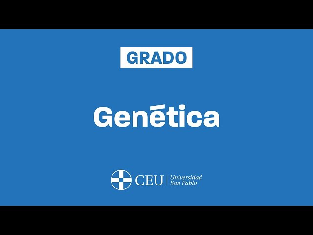Grado - Genética