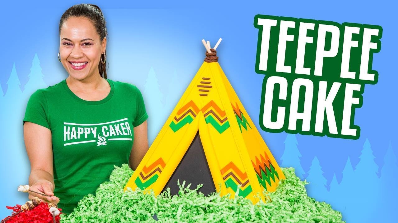 TeePee Cake & HUGE ANNOUNCEMENT! How To Cake It