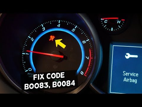 2011 chevy traverse service airbag reset