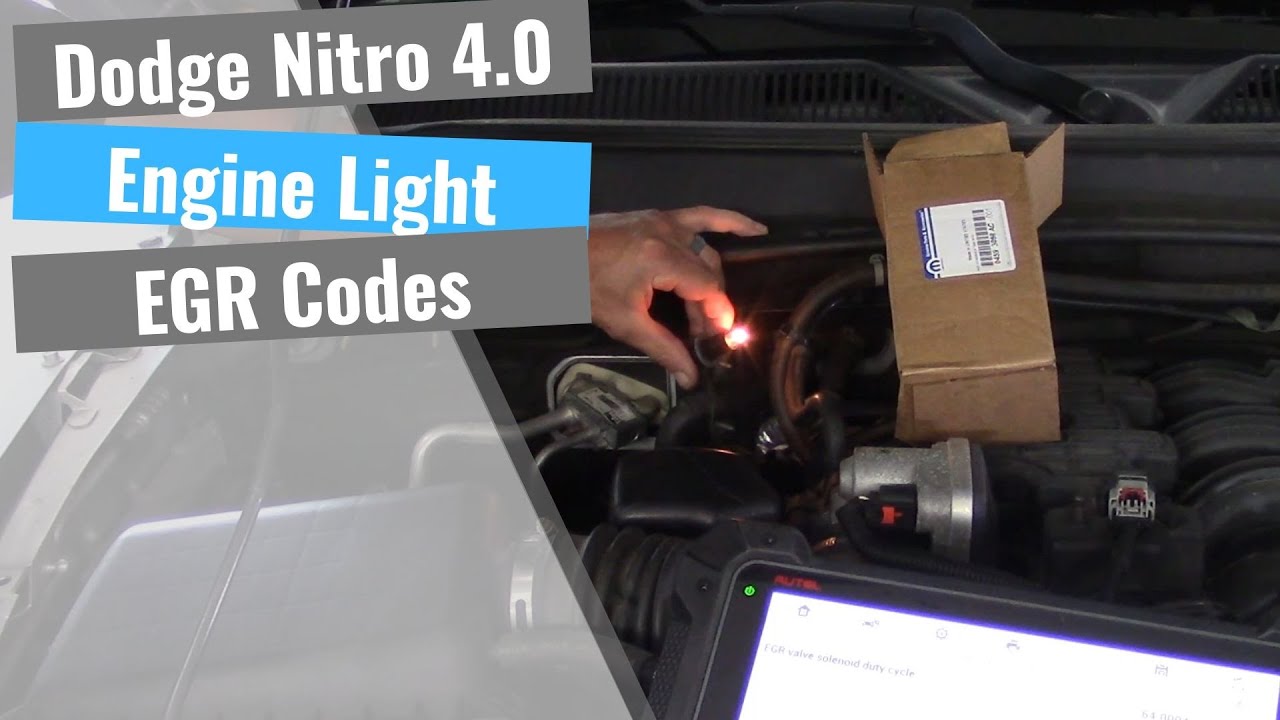 Dodge Nitro: EGR Valve Problems