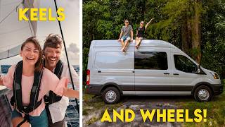 Life by Land & Sea! Our Stealth DIY Adventure Van (full tour)