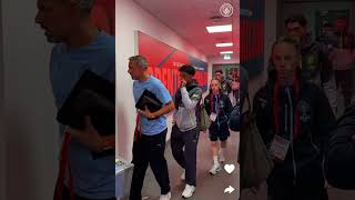 Man City squad arrive at the Gtech Community Stadium for premier league game against Brentford!!!