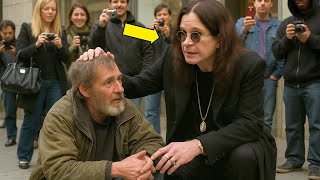 Ozzy Osbourne Runs Into His Childhood Friend Living On The Street… And What He Does Will Move You To