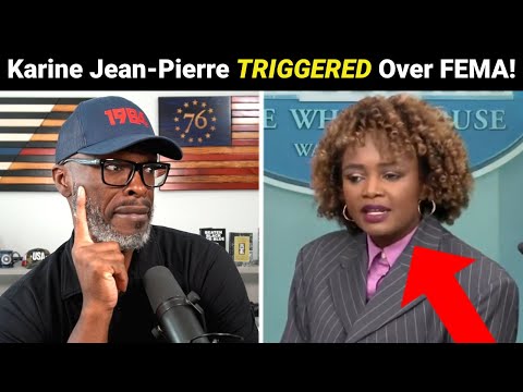 Karine Jean Pierre MELTS DOWN Over FEMA Hurricane Money Question!