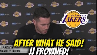 Los Angeles Lakers news URGENT! INTERVIEWER TRIED TO HUMILIATE JJ, BUT JJ IS A GUY WITH ARGUMENTS!