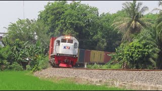 Kereta Cargo Siantar Melintasi Tikungan Cantik