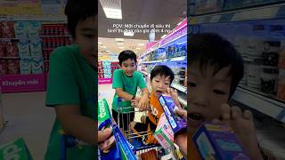 Pov : một ngày đi siêu thị bình thường của gia đình 4 người  #pov #bettasales #ngocdiemaquarium