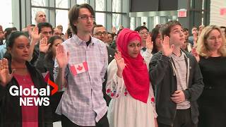 YouTube video thumbnail: Trump Says Canada is “Destroying Itself” Because of “Unchecked” Immigrants