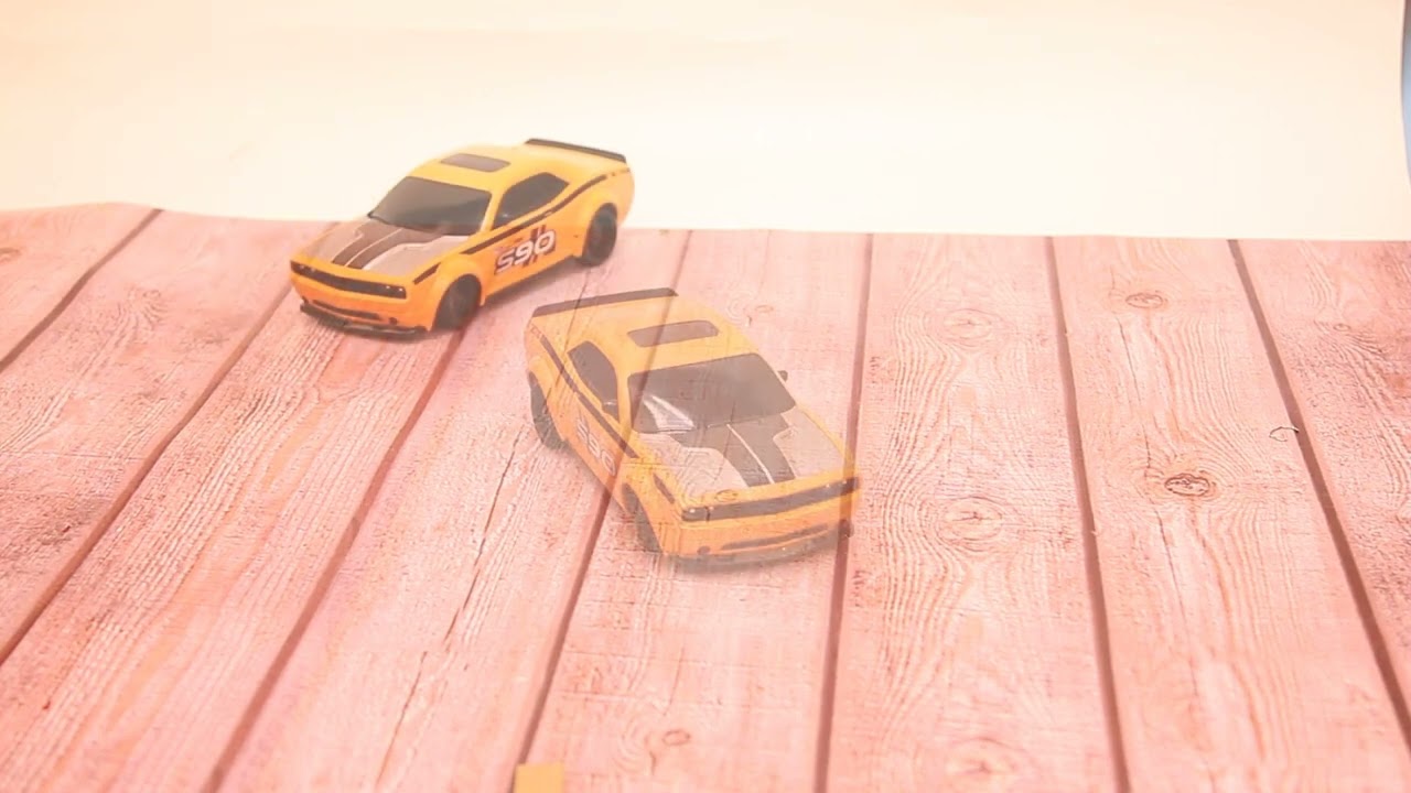 Машина гоночная р/у оранжевая 27МГц 1:24 - видео