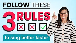 Sing Better FASTER 💗 | 3 PRINCIPLES of Singing With FREEDOM #freeyourvoice