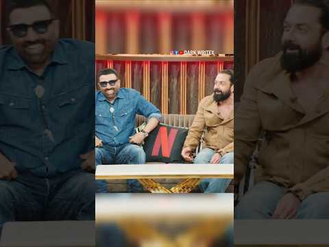 #dharm ji ke gusse se maa ne bacha liya #bobbydeol ko #funny #sunnydeol #comedy #shorts