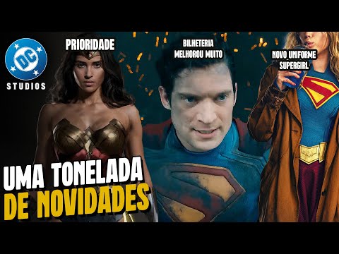 MULHER-MARAVILHA É A PRÓXIMA! DCU NOVIDADES - SUPERGIRL, SUPERMAN BILHETERIA e NOVO EVENTO DC