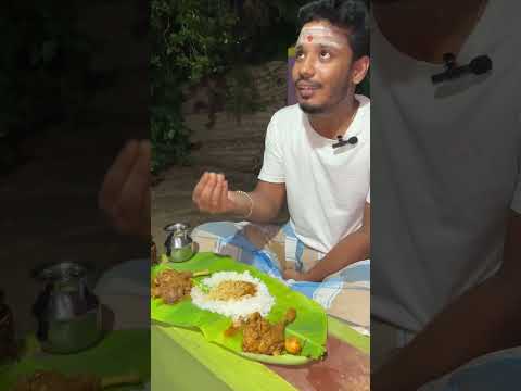 கோழி குழம்பும் சேவல் வறுவலும் 🤤🤤🤤