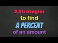 Finding Percentages: Fraction vs. Decimal Strategies