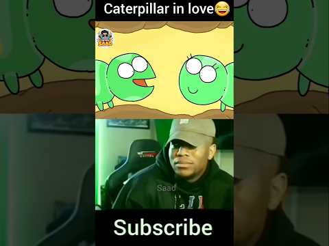 Caterpillar in love 😂🤣#shortfeed #fuunyshorts #cartoon #comedy #minecraft #cartoon