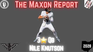 3⭐️ QB Nile Knutson