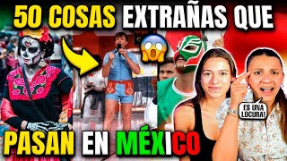50 COSAS EXTRAÑAS QUE SOLO PASAN en MÉXICO🇲🇽😱 *No podemos creerlo*