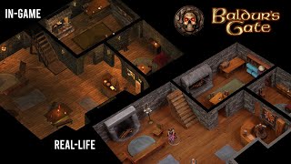 I built Candlekeep Inn -- with playable interiors! (D&D Baldur's Gate Miniature Terrain)