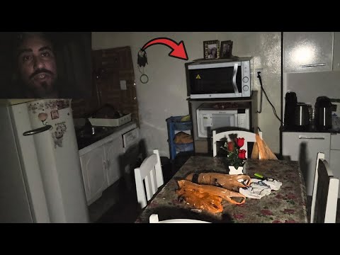 GRAVEI SOZINHO A CASA DE UMA FAMÍLIA! MUITO ASSOMBRADO!