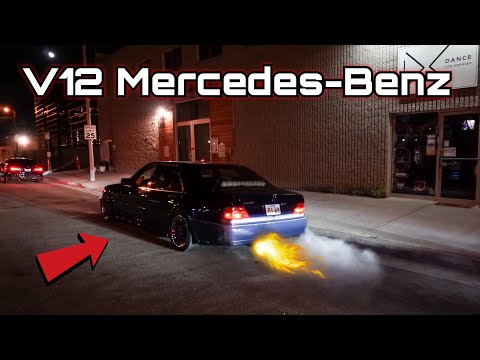 This Old School Mercedes Sounds like An F1 Car  🤯