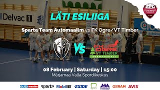 Sparta team Automaailm VS FK Ogre/VT Timber - Läti esiliiga