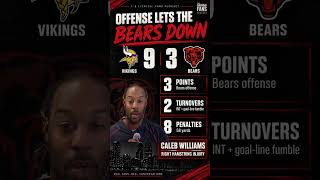 Bears Offense LETS THEM DOWN vs. Vikings