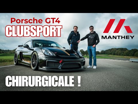 Porsche Cayman GT4 Clubsport Manthey Racing / Elle casse les tympans !!!