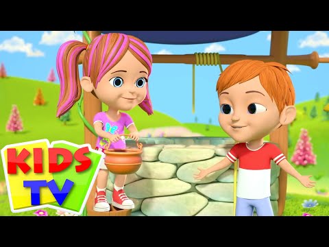 Jack and Jill, Nursery Rhyme and Kindergarten Cartoon Song for Babies