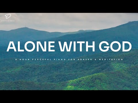 8 Hour Christian Piano with Nature Sounds & Scriptures | Prayer & Meditation Music