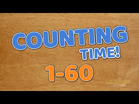 Counting to 60 | Counting Time | Counting Practice for All Ages - YouTube